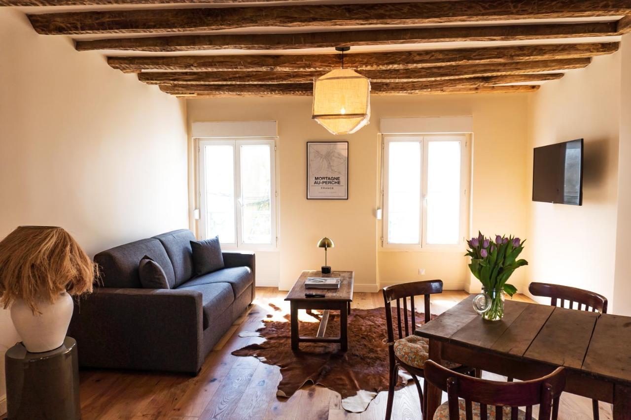 Apartamento Les Nids Perchés - Rue Sainte Croix Mortagne-au-Perche Exterior foto
